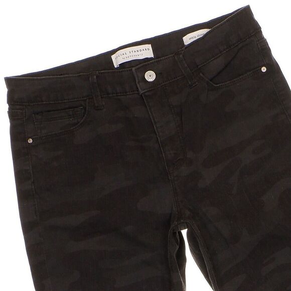 Social Standard Sanctuary Ankle Skinny Jeans Size 8 Black Camouflage 29x25.5 - Picture 2 of 12